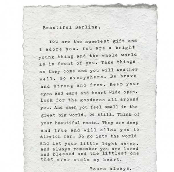 Mindful Motivation Print - Darling