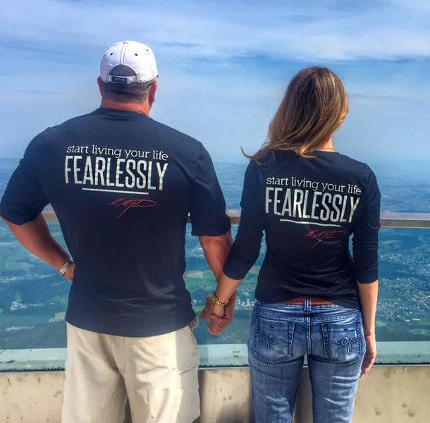 Live Fearlessly Short-Sleeve Shirt