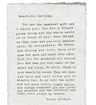 Mindful Motivation Print - Darling
